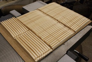 Tonventile der Orgel